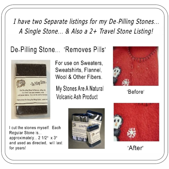 De-Pilling Stone, Better Than A Sweater Shaver! - Picture 4 of 4
